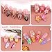70Pcs 3D Flower Nail Charms and Gems, Cute Hawaii Lily Hibiscus Nail Charm Summer Soft Flowers for Nail Art, Spring Floral Nail Rhinestones Nail Design for Acrylic Tips Beach Manicure Decor