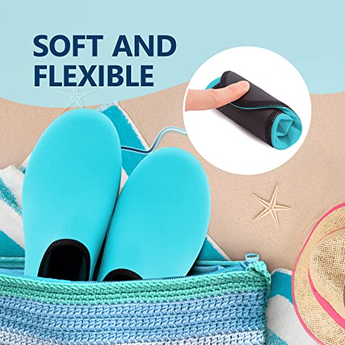 Image of JACKSHIBO Water Shoes for Women Men Quick-Dry Swim Shoes Beach Water Socks