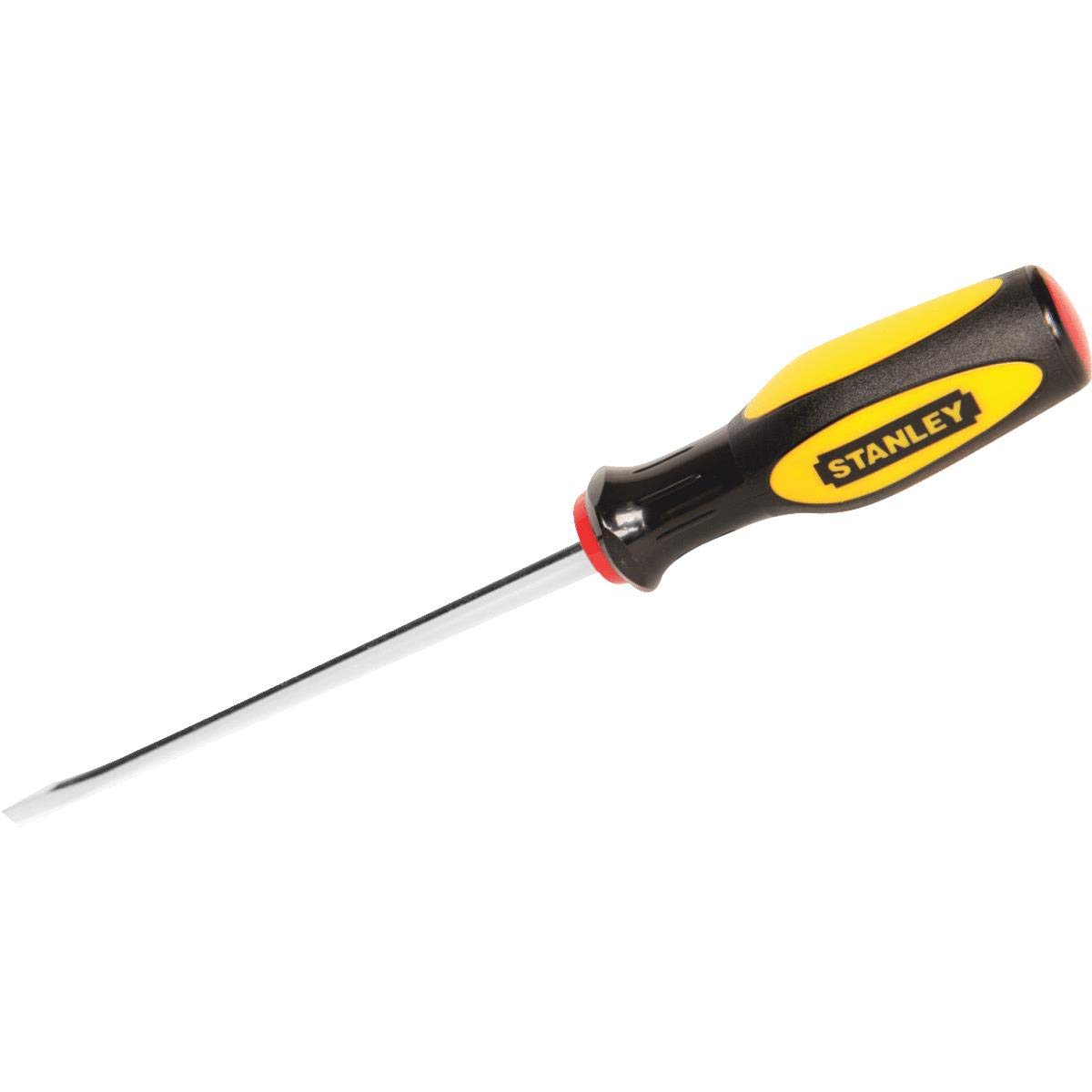 Stanley 60-005 Destornillador de punta ranurada para gabinete estándar, 3/16 pulgadas x 6 pulgadas