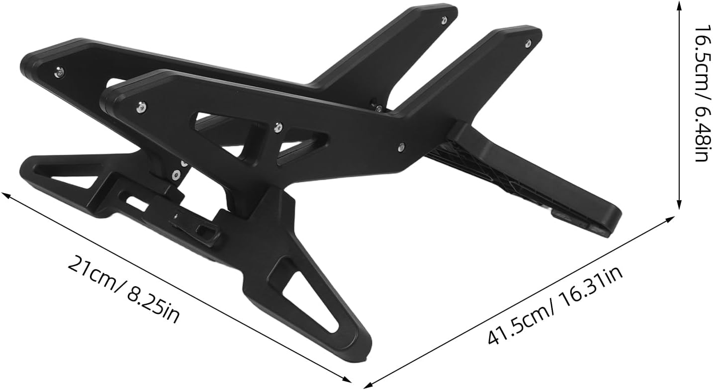Toyvian Freestanding Bike Floor Stand: Adjustable Bicycle Parking Rack for Road & Mountain Bikes - Kickstand for Home & Garage Organization