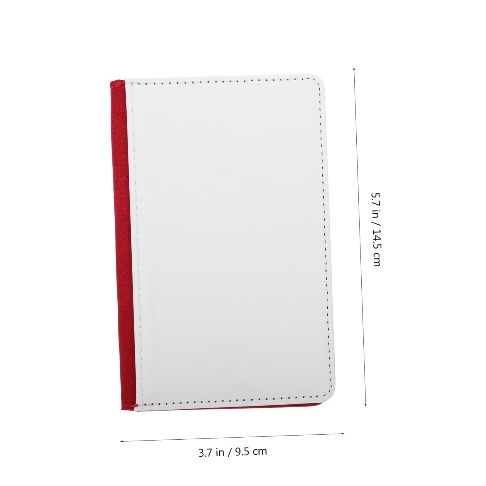 FRCOLOR Portadocumentos de Viaje Rojo de Cuero PU Gran Capacidad, Diseño Elegante y Práctico, Juego de 3 Piezas para Organizar Pasaporte, Tarjetas