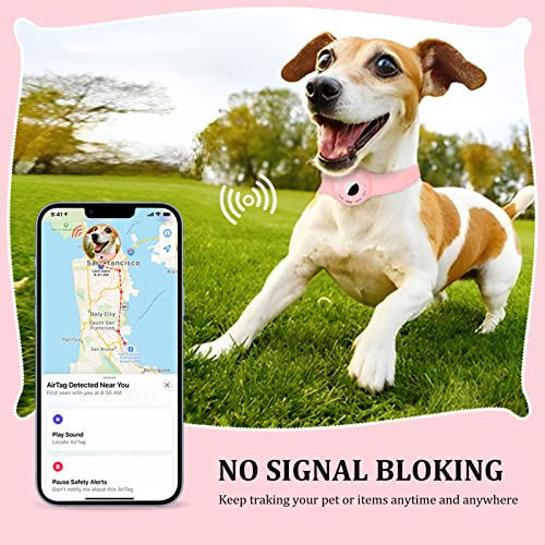 FYY Collare di cane Airtag, Collare di cane in