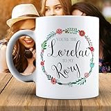 lalela Coffee Mug You're The Lorelai To My Rory Gilmore Girls Mug Mother Daughter Mug