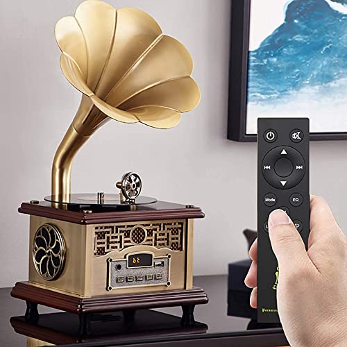 Tourne-Disque, Tourne-Disque rétro, avec Haut-parleurs sans Fil, phonographe en Bois Vintage pour la décoration de… - Les Beatles, Paul McCartney, John Lennon, RIngo Starr, George Harrison Tourne-Disque, Tourne-Disque rétro, avec Haut-parleurs sans Fil, phonographe en Bois Vintage pour la décoration de… – Image 3