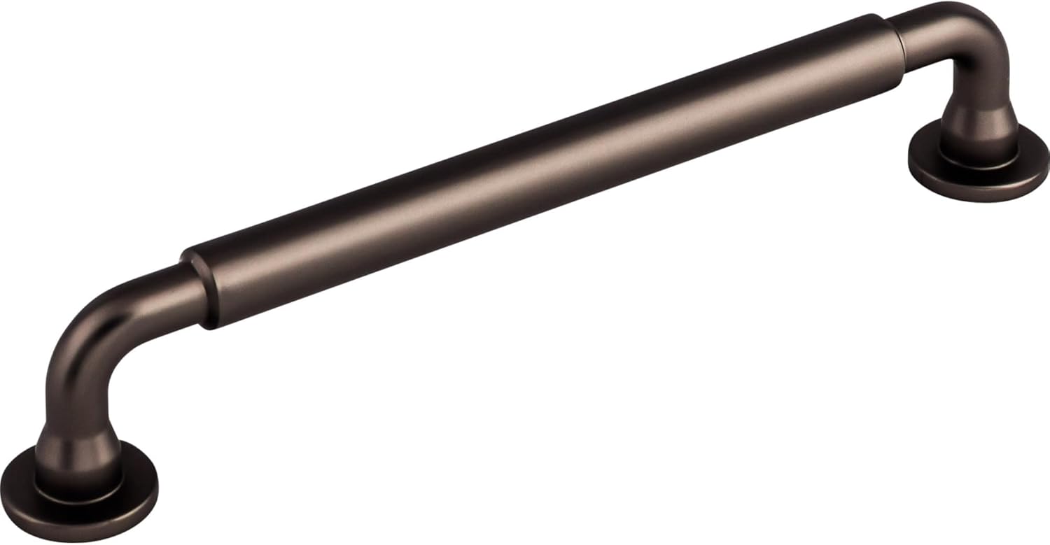 Top Knobs TK824BSN Serene Collection 6-5/16" Lily Pull, Brushed Satin Nickel