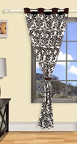 Image of Swayam Printed Eyelit Long Door Curtain