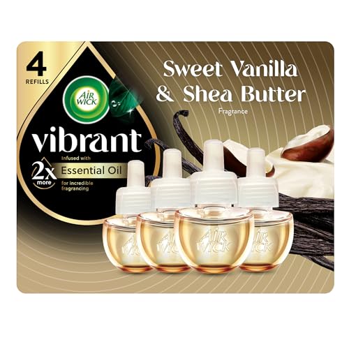 Air Wick Scented Oils 0+4 Refill Sweet Vanilla & Shea Butter by Air Wick - Used condition - US$11.55