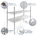 Sterling Shelf Liners for Wire Shelf System: Set of 3 in Graphite: 13.4 x 23.2 inch: Plastic Wire Shelving Mats - Image 5