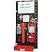 Wall Control Industrial Metal Pegboard- Black Three 16inx32in Panels