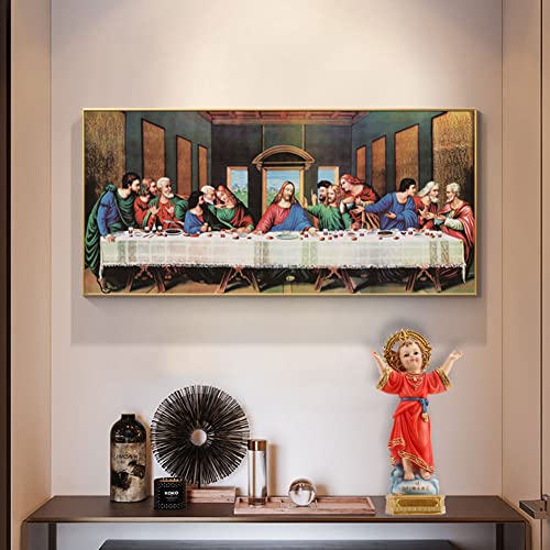 Estatua Divino Niño 8 pulgadas Resina Rojo miniatura 6