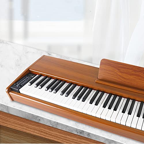Piano numérique 88 touches semi-lestées avec support Clavier de piano pleine taille 88 touches Bluetooth Connexion MIDI Piano avec pédale de sustain (Color : Brown) - Les Beatles, Paul McCartney, John Lennon, RIngo Starr, George Harrison Piano numérique 88 touches semi-lestées avec support Clavier de piano pleine taille 88 touches Bluetooth Connexion MIDI Piano avec pédale de sustain (Color : Brown) – Image 5