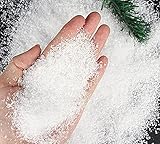 BOLSA DE 120gramos ISDI 120 Gramos Nieve Artificial, Copos De Nieve De Navidad Decoración De Escena De Nieve Falsa-Polvo De Nieve Falso De Expansión para Bricolaje Navidad Dress Up