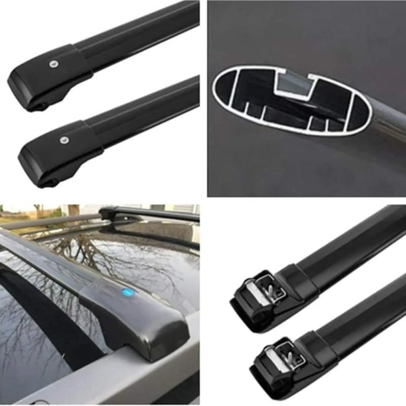 Barras transversales portaequipajes VW ID.6 con cerradura de seguridad aerodinámica 3