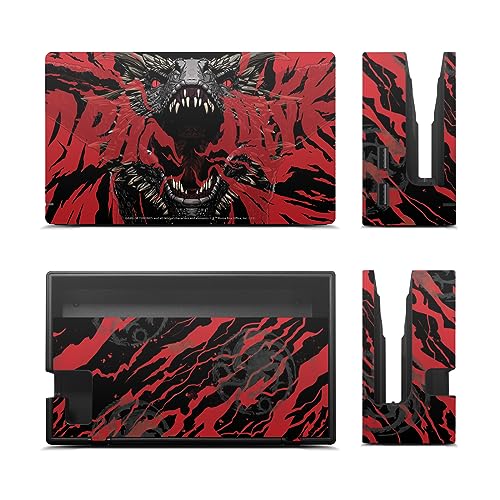 Autocollant Nintendo Switch Game of Thrones Dracarys Head Case Designs - 3