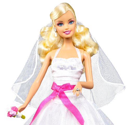 Mattel R4227-0 - Barbie, Ich wäre gern... Braut Barbie – Bild 3