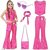 🎀【Occasions appropriées】Ce costume de carnaval 80s cowgirl femme n'est pas seulement adapté au cosplay, mais aussi à la vie quotidienne. Vous pouvez créer différents styles pour profiter de la fête avec vos amis, cosplay d'Halloween, cosplay de carnaval, événements de fête, tournages de vidéos, fêtes à thème, Noël, Mardi gras et ainsi de suite. Costume rose cowgirl femme ajoute du plaisir à la fête et fait de vous le point culminant de nombreux événements et occasions!