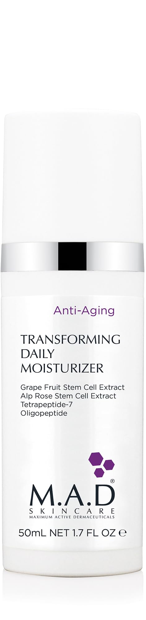 M.A.D Skincare Anti-Aging Transforming Daily Moisturizer, 50g (1.7oz)