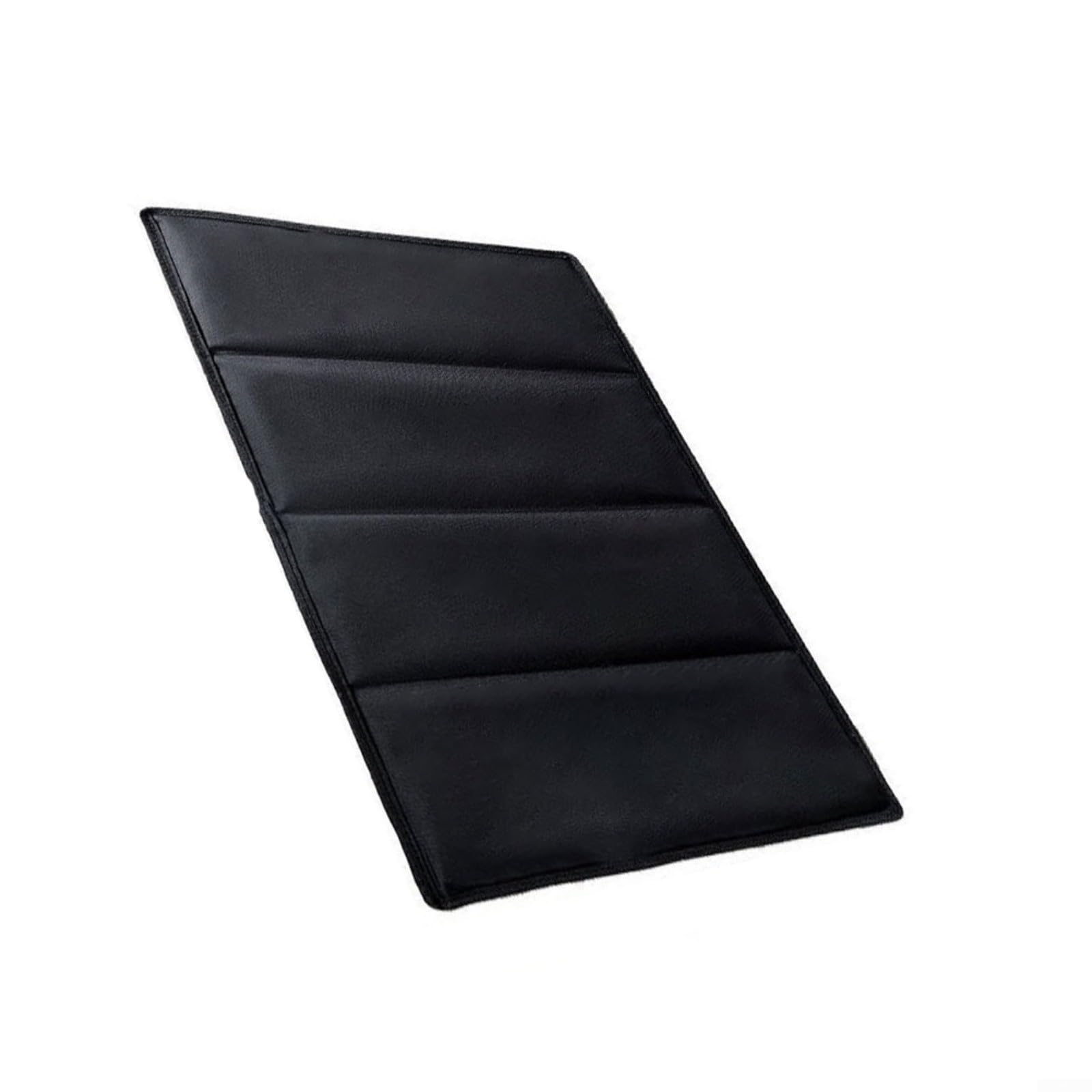 Camping Cart Lining Pad Waterproof Oxford Cloth, With PP Support Foldable Wagon Liner For Outdoor Beach Garden Shopping Trolley Quiet Stable Base Mat Black 31.5x16.1(45 * 75CM)