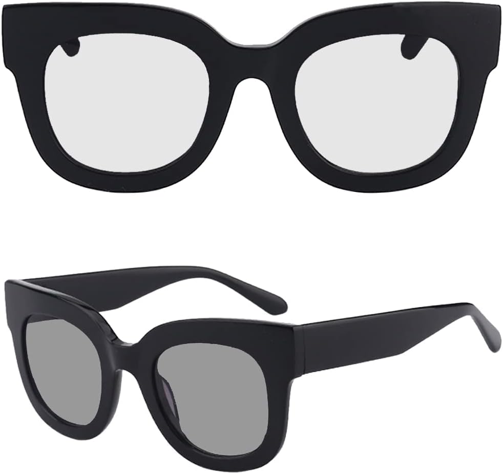 Blue Light Blocking Photochromic Glasses - Model A8045