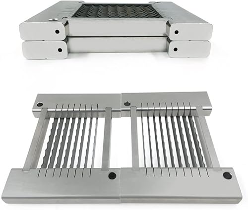 Miniatura 8 de Cortador comercial de frutas y verduras de 12 y 14 pulgadas, cortador de cebolla de hoja afilada resistente, extraíble y reemplazable, ensamblaje de