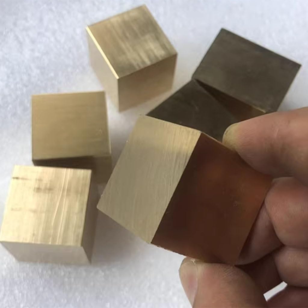 H59 Mosiężna, kwadratowa kostka z miedzi | Scenariusz użycia wielu rozmiarów: produkty do tłoczenia, komponenty sprzętowe(30mmX30mmX30mm)