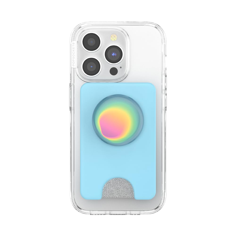 PopSockets Phone Wallet with Expanding Grip and Adapter Ring for MagSafe Phone Card Holder, Wireless Charging Compatible - Image 2