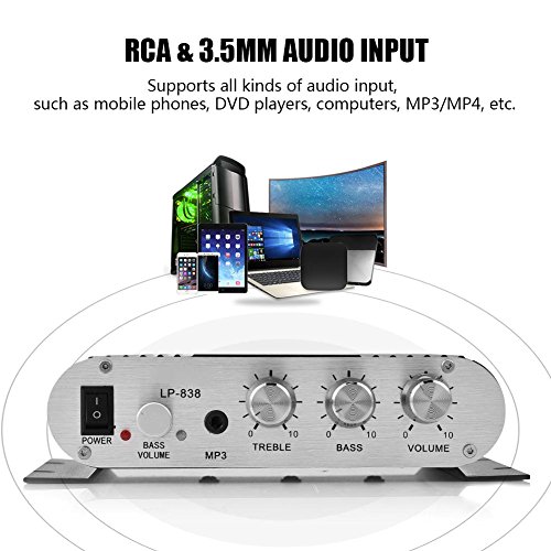 Audio Para Autos, Musical Instruments amplificador mitzu 500w Marca Sanpyl (2)