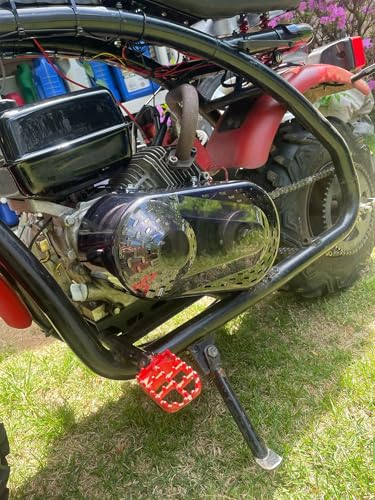 Image of JMCHstore Black Smoke Clear Torque Converter Cover Compatible with 30 Series CVT for Coleman CT200U BT200X CT200U EX Mini Bike, Clutch Cover Chain Guard for Viper Baja Warrior Predator 212cc Parts