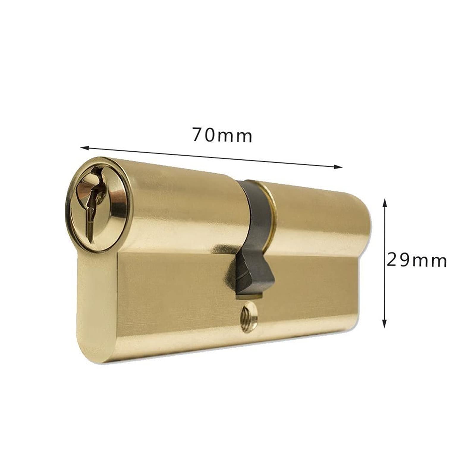 Zamek bębenkowy, Cylinder zamka stojącego AB Klucz Pure Lock rdzeniowy drzwi(A)
