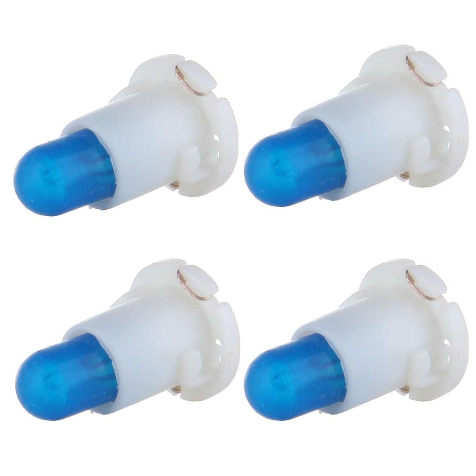 cciyu4 Pack Ice Blue T4 Neo Wedge Halogen Bulb A/C Light Bulbs