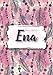 Produktbild Ena: Notizbuch A5 | Personalisierter vorname Ena | Geburtstagsgeschenk für Frau, Mutter, Schwester, Tochter ... | Design: Boho federn | 120 Seiten liniert, Kleinformat A5 (14,8 x 21 cm)