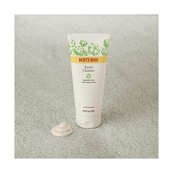 Burts-Bees-Face-Cleanser-for-Sensitive-Skin-6-Oz-Package-May-Vary Burt's Bees Facial Cleanser for Sensitive Skin with Aloe, 98.9% Natural Origin Skin Care, Stocking Stuffers & Skin Care Christmas Gifts (6 oz)