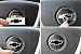Steering Wheel Bowtie Overlay Decal - 2007-2013 Silverado - (Color: Gloss Black)