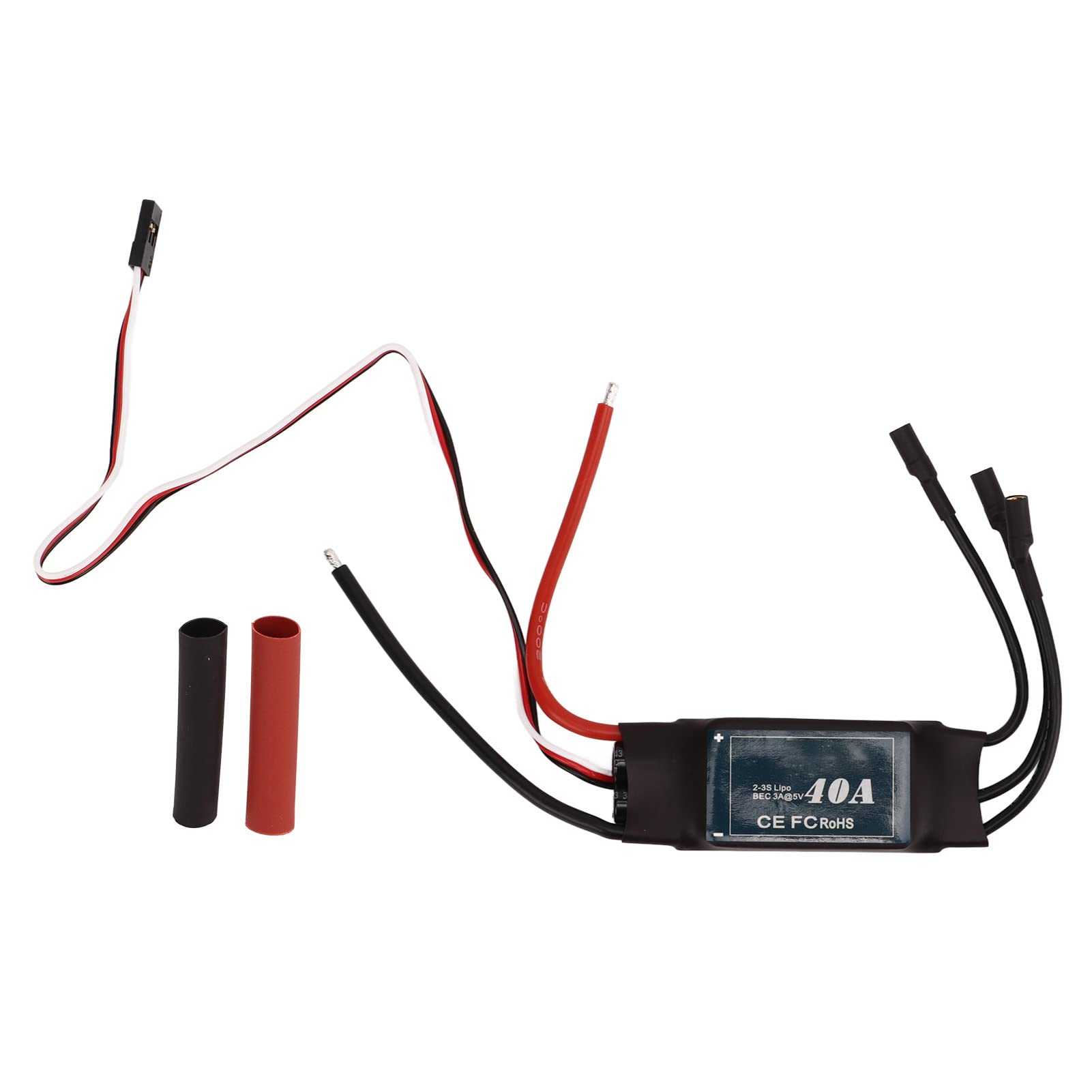 40A RC elektrischer Geschwindigkeitsregler, Leere Form, Silikon, Kupfer, bürstenloser RC-Motor, ESC zum Austausch