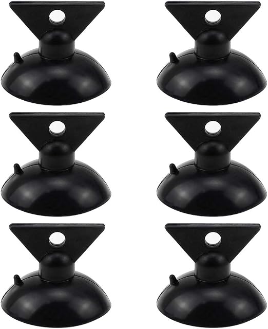NewZC Bulb Removal Tool - 6 Pack Lamp Light Bulb Removal Remover Sucker Tool for Halogen LED GU10 MR16  Black