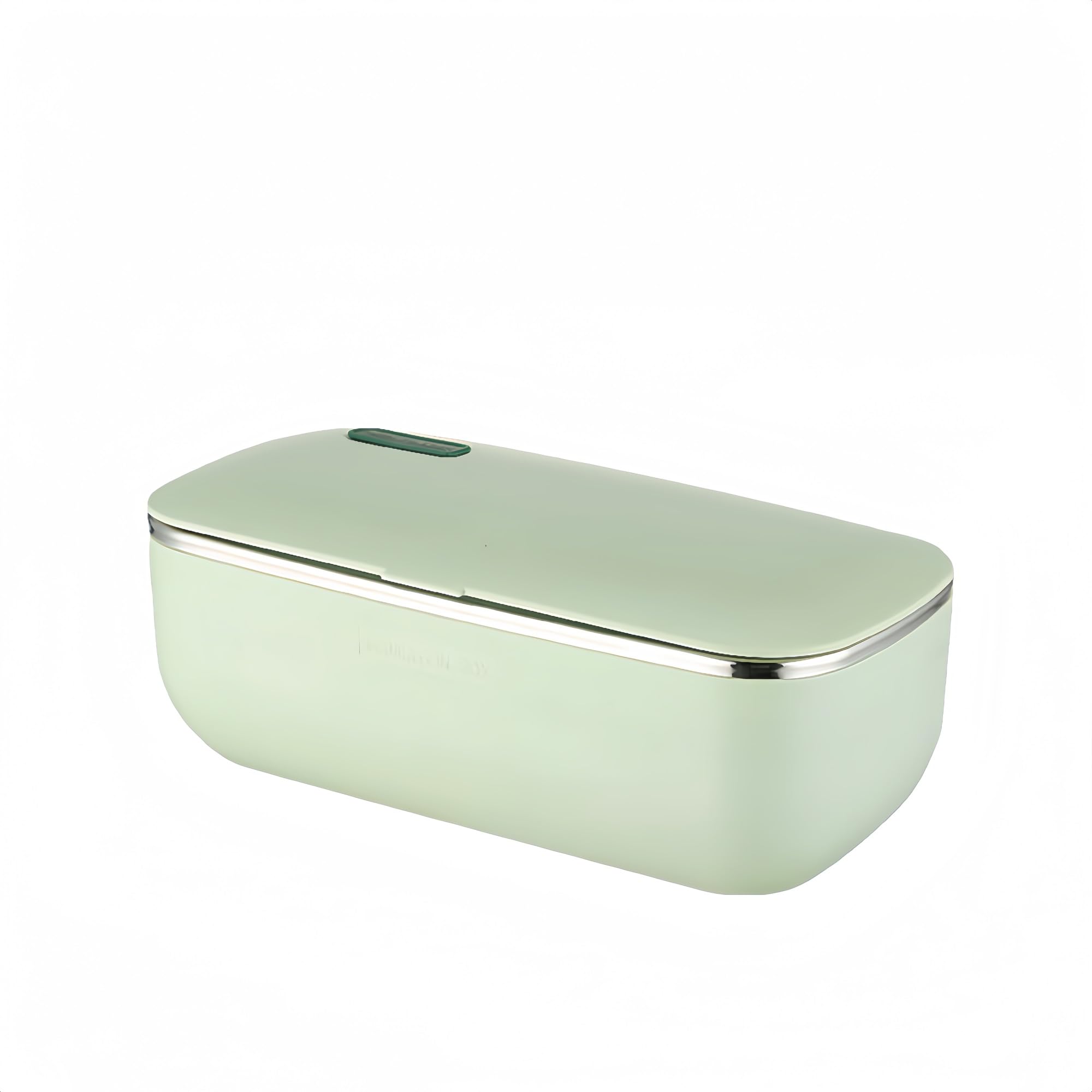 Fiambrera eléctrica,fiambrera térmica,acero inoxidable 316,calentamiento sin agua,solución portátil y aislada para una persona,ideal para trabajadores de oficina(Green)