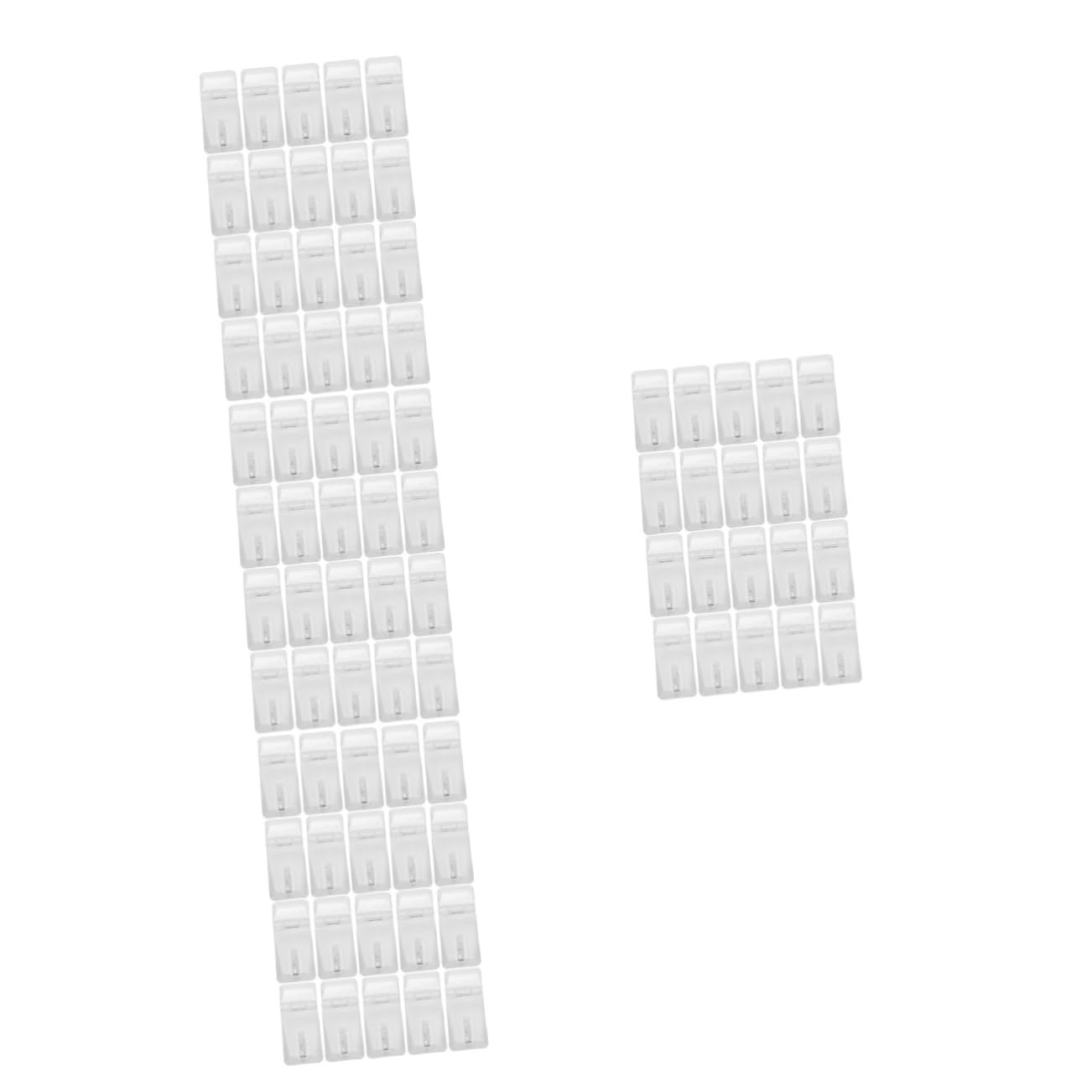 Cabilock 40 Sets Transparent Lock Hasp Latches Clear Lock Hasp Mini Buckle Latch Bisagras para Gabinetes Luggage Buckle Lock Hinge Latches Lock Heavy Duty Padlock Heavy Duty Hinge Hinges PC