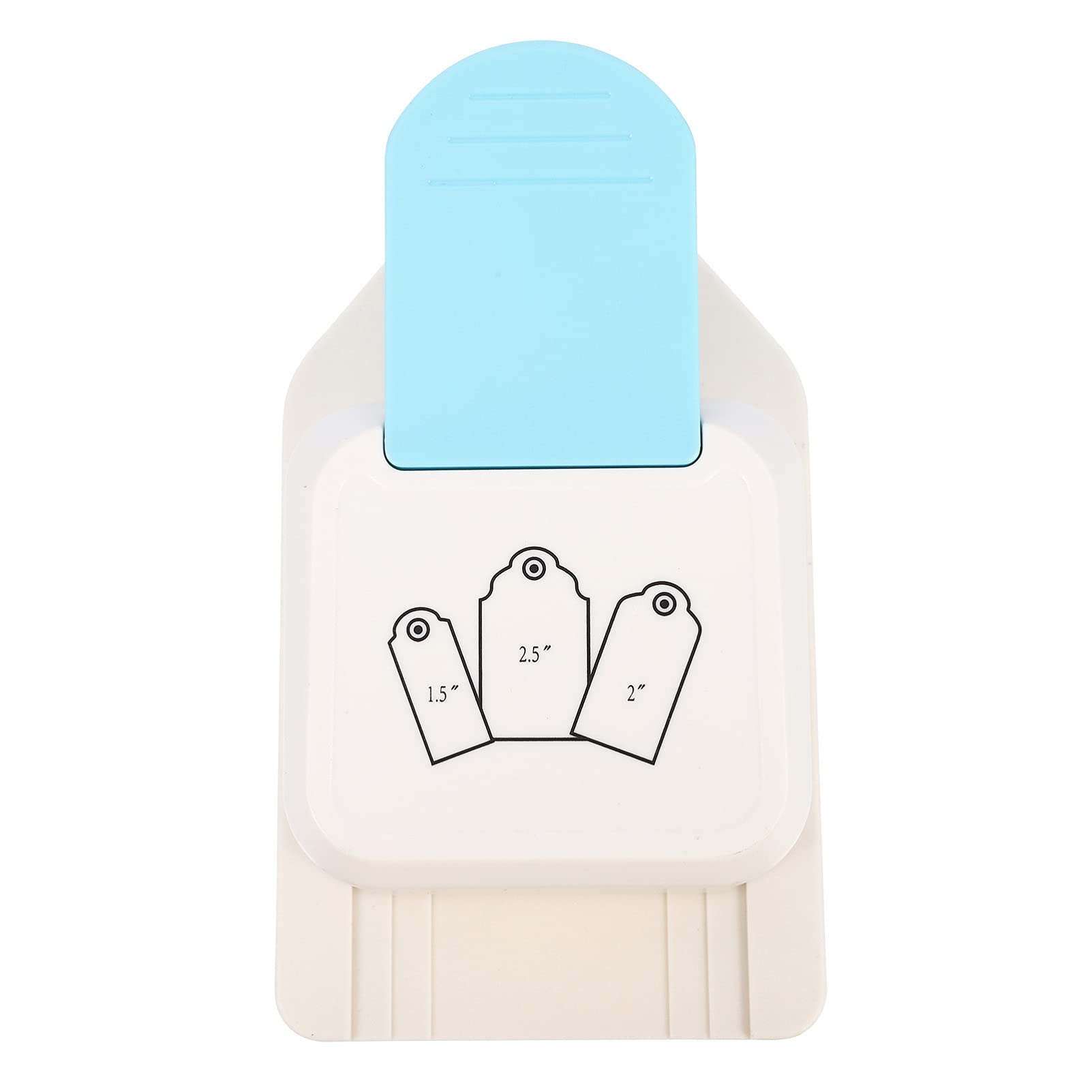 DOITOOL Fustellatrice per Etichette e Cartoncini Macchina da Punzonare Artigianale per Scrapbooking Realizzazione Facile Etichette Pulite in Diverse con Materiali Resilienti