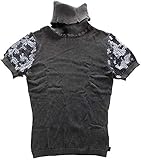  PJE Rollkragen Pullover Glitzer Pailletten Schwarz 152