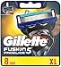 Gillette Fusion 5 ProGlide Rasierklingen mit Trimmerklinge für Präzision und Gleitbeschichtung, 8 Ersatzklingen