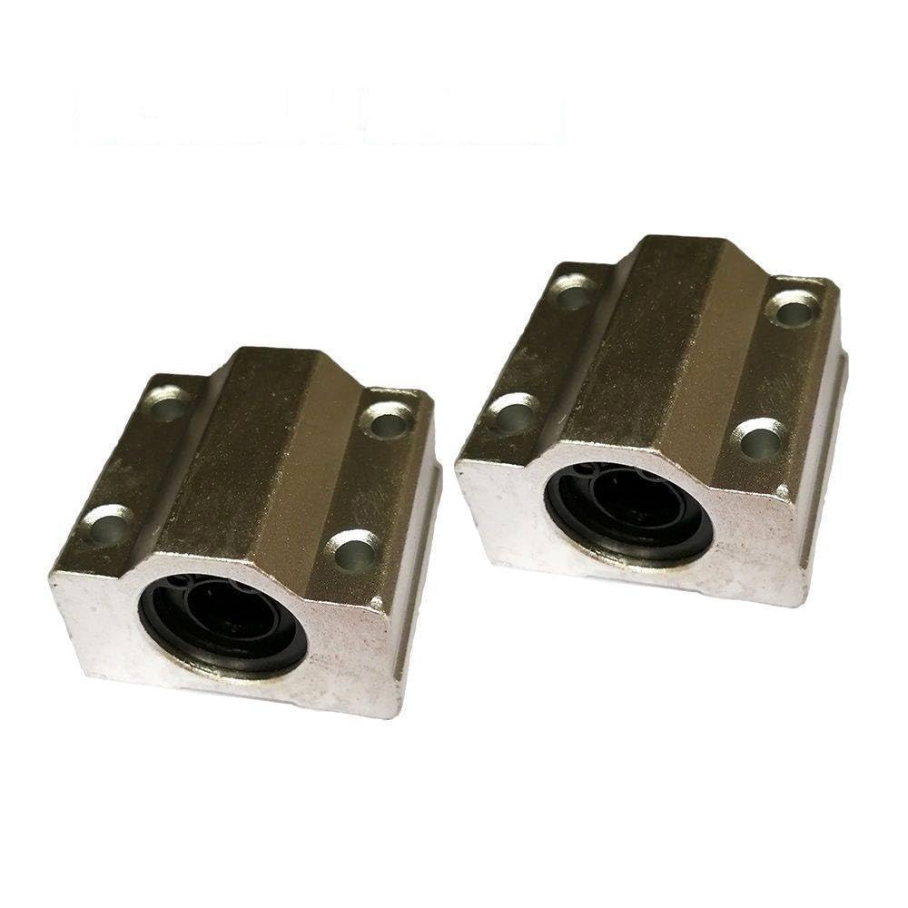 2PCS scs20uu 20mm sc20uu Linear Motion Ball Bearing CNC Slide Bushing for Linear Shaft 3D Printer Parts