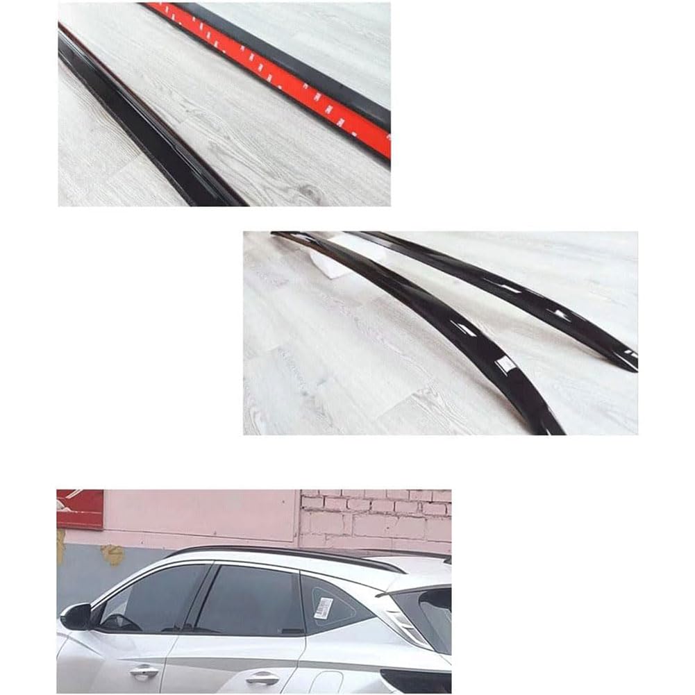 2 szt. Dach samochodu Podłużny drążek bagażowy do Mazdy CX-9 CX9 2017-2022, aluminiowy drążek pionowy do transportu ładunków akcesoria podróżne, B/czarny