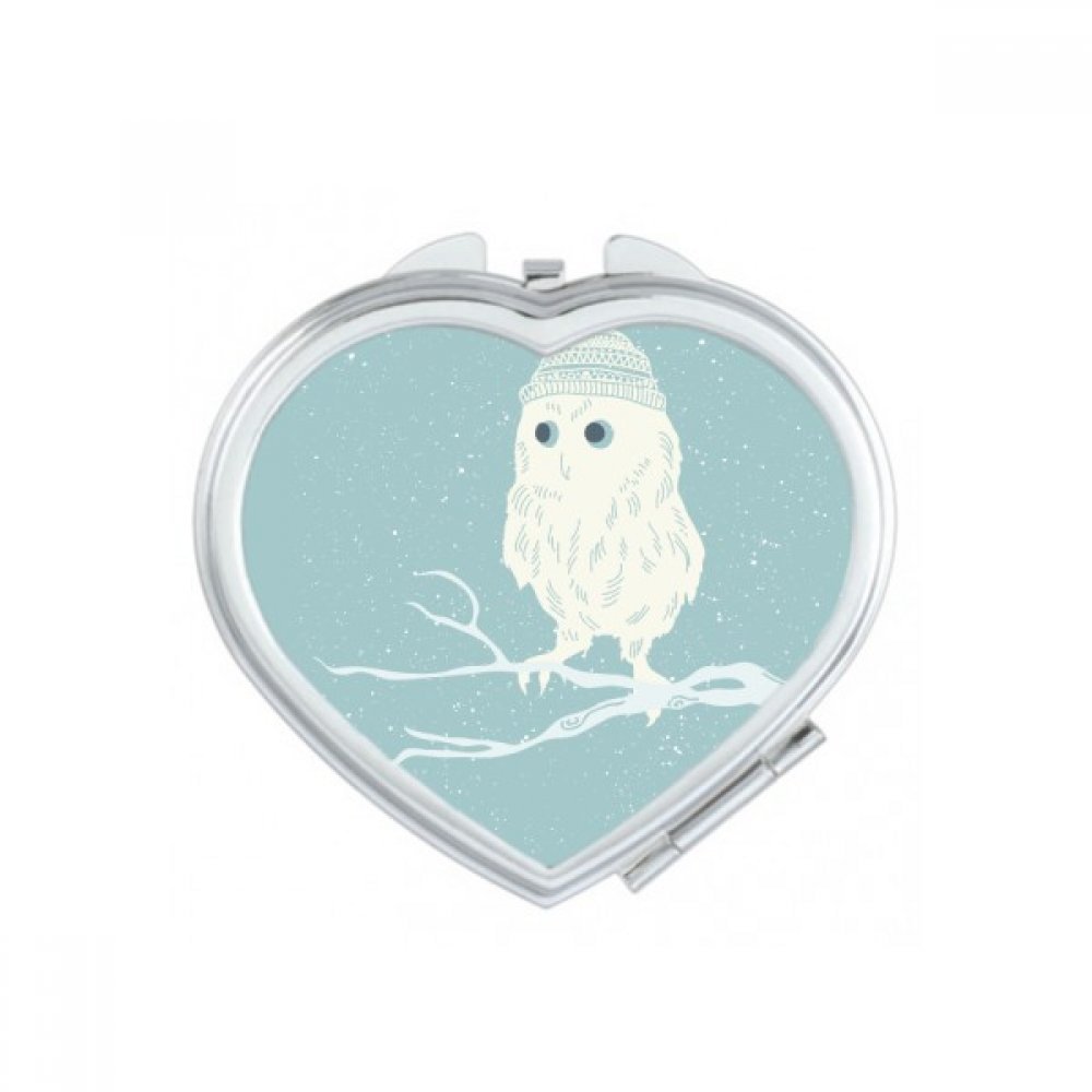 Miroir de poche mignon cadeau original poissons de mer