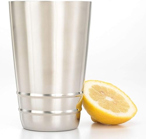 Vista 68 de Recipientes Barfly M370 para cóctel, Latas de cóctel, Acero inoxidable, Tiki