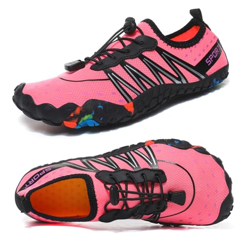 ziitop Water Shoes for Men Women Beach Barefoot Swim Rock Climbing Pool Shoes Socks, Anti-Slip Breathable Quick Dry Lightweight Slip-on, Outdoor Sport Hiking Walking Boating Fishing Diving Surfing