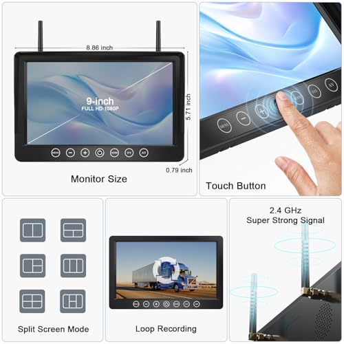 Smart RV Backup Camera Wireless