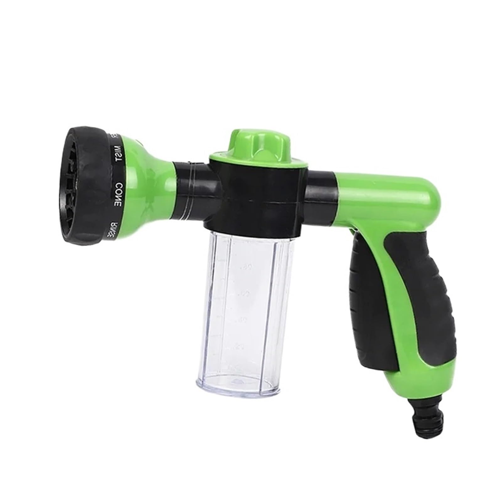 Pistolet d'arrosage avec embout multi-jets, Savon multicolore 0-3.5oz de serrure déclencheur rotation du modèle 8 l'eau 360 for la maison voiture jardin(B)