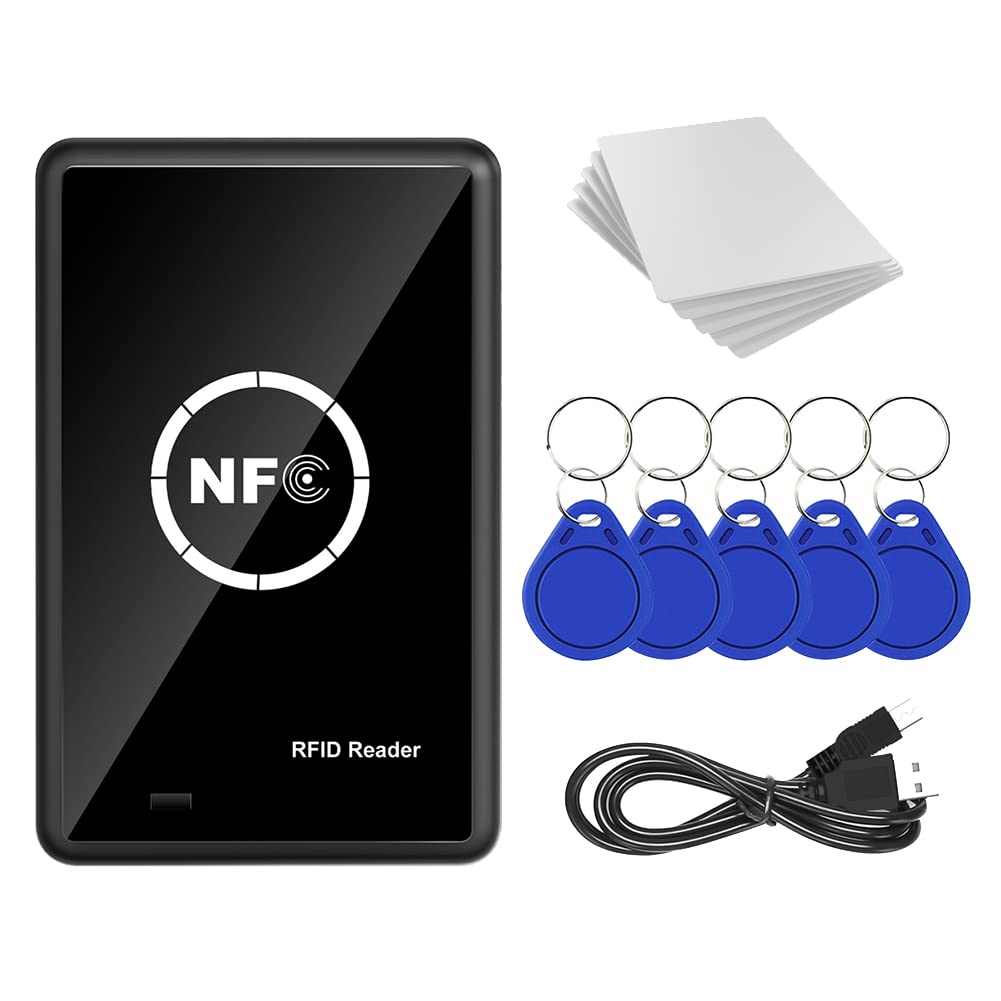 QWAMBVZE RFID NFC Kopierer Duplikator 13,56 KHz Schlüsselanhänger 