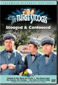 DVD Three Stooges:Stooged & Confoosed Book