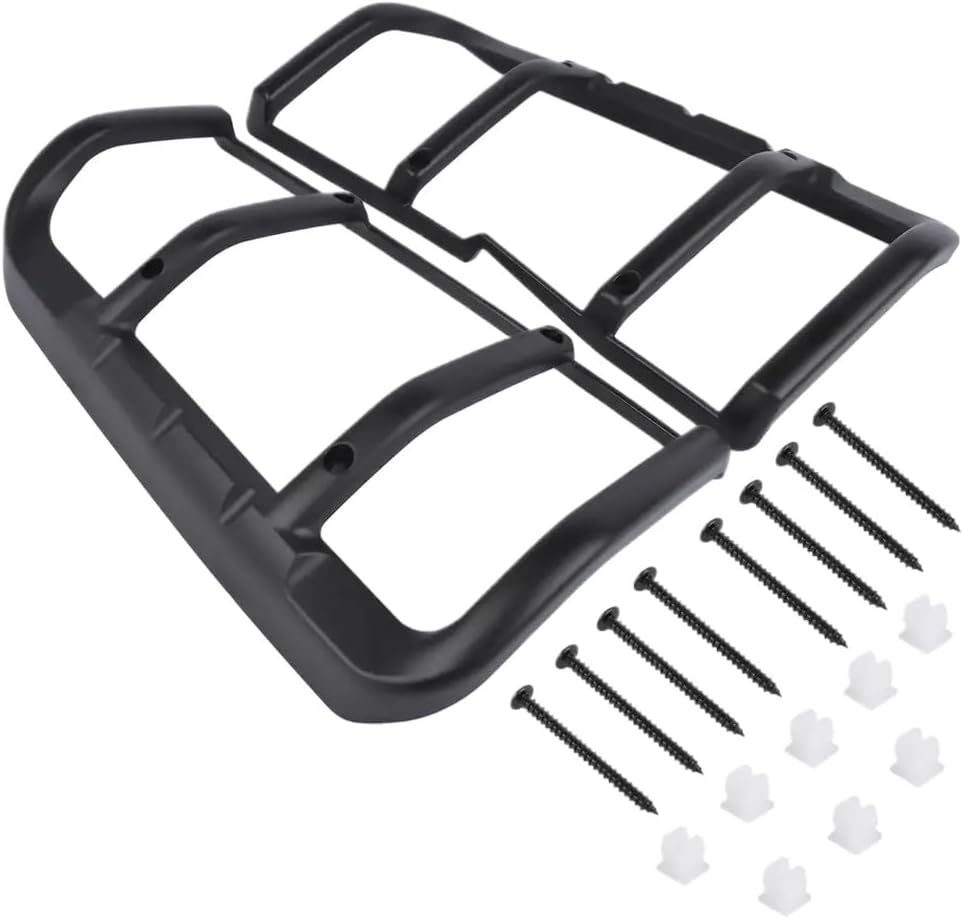 Pair of Rear Tail Light Lamp Guards Compatible with Discovery 1999-2004
